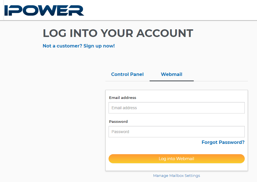 ipower webmail login